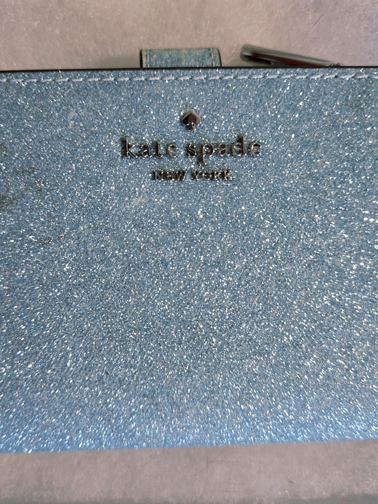 kate spade Handbags - kate spade Glitter Fold Wallet in Sparkling Blue